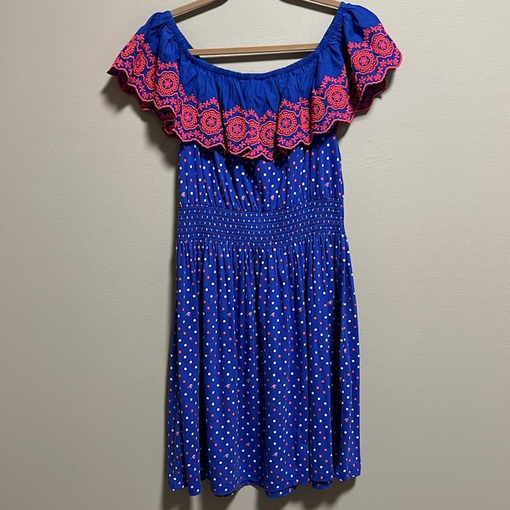 Lilly Pulitzer Kalama Off The Shoulder Dress - Picture 4 of 10